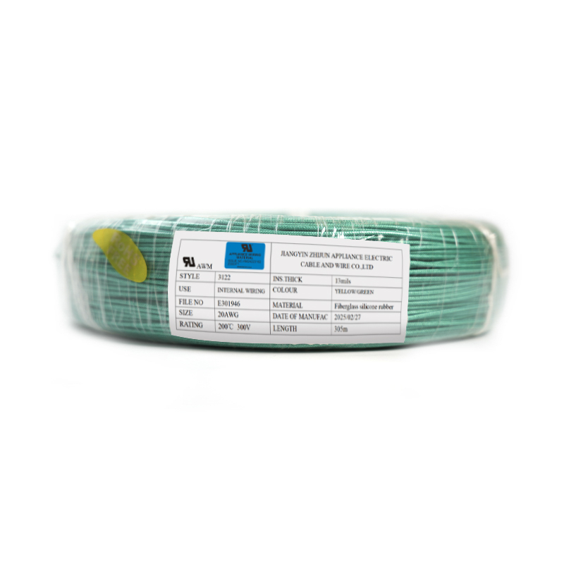 UL3122 7-teras suhu tinggi tahan gentian kaca silikon braided silikon 18AWG UL3122 7-teras suhu tinggi tahan gentian kaca silikon braided silikon 18AWG